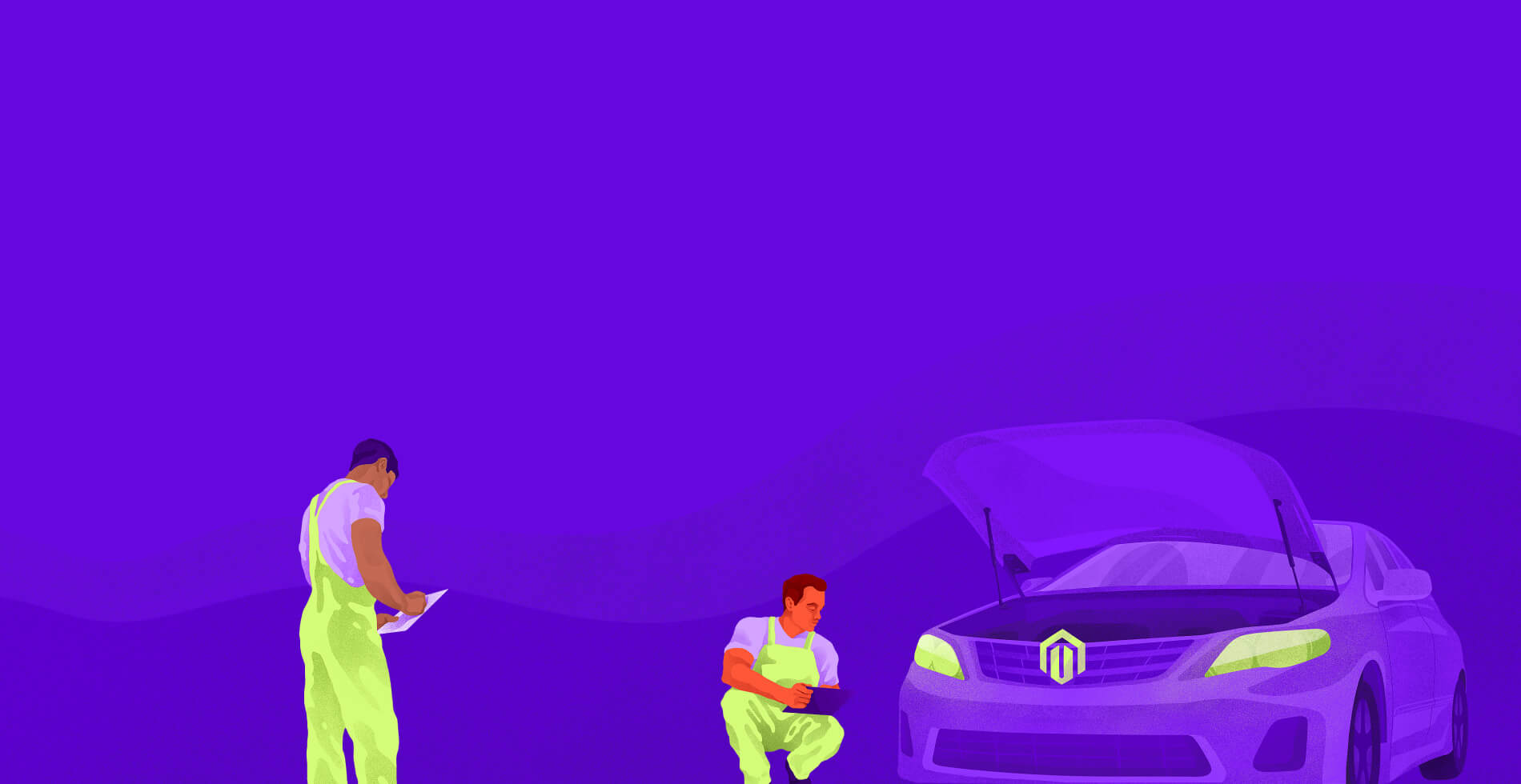 Company logos orbiting Magento’s logo