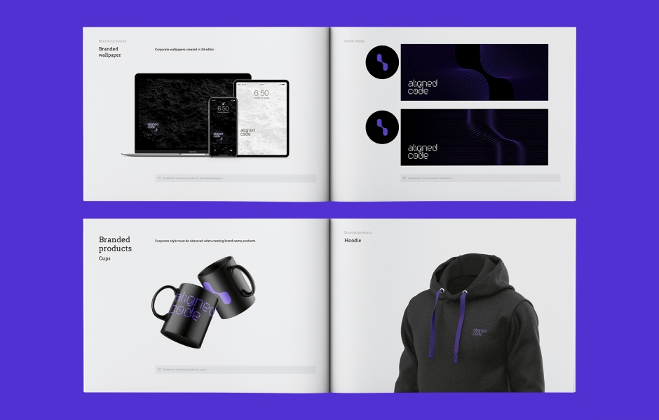 Aligned Code brandbook