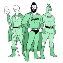 A team of superheroes