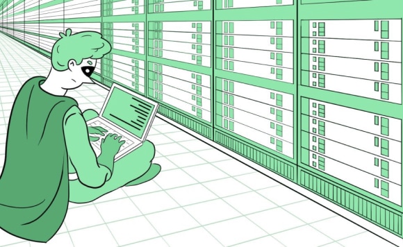 Robin updating a server