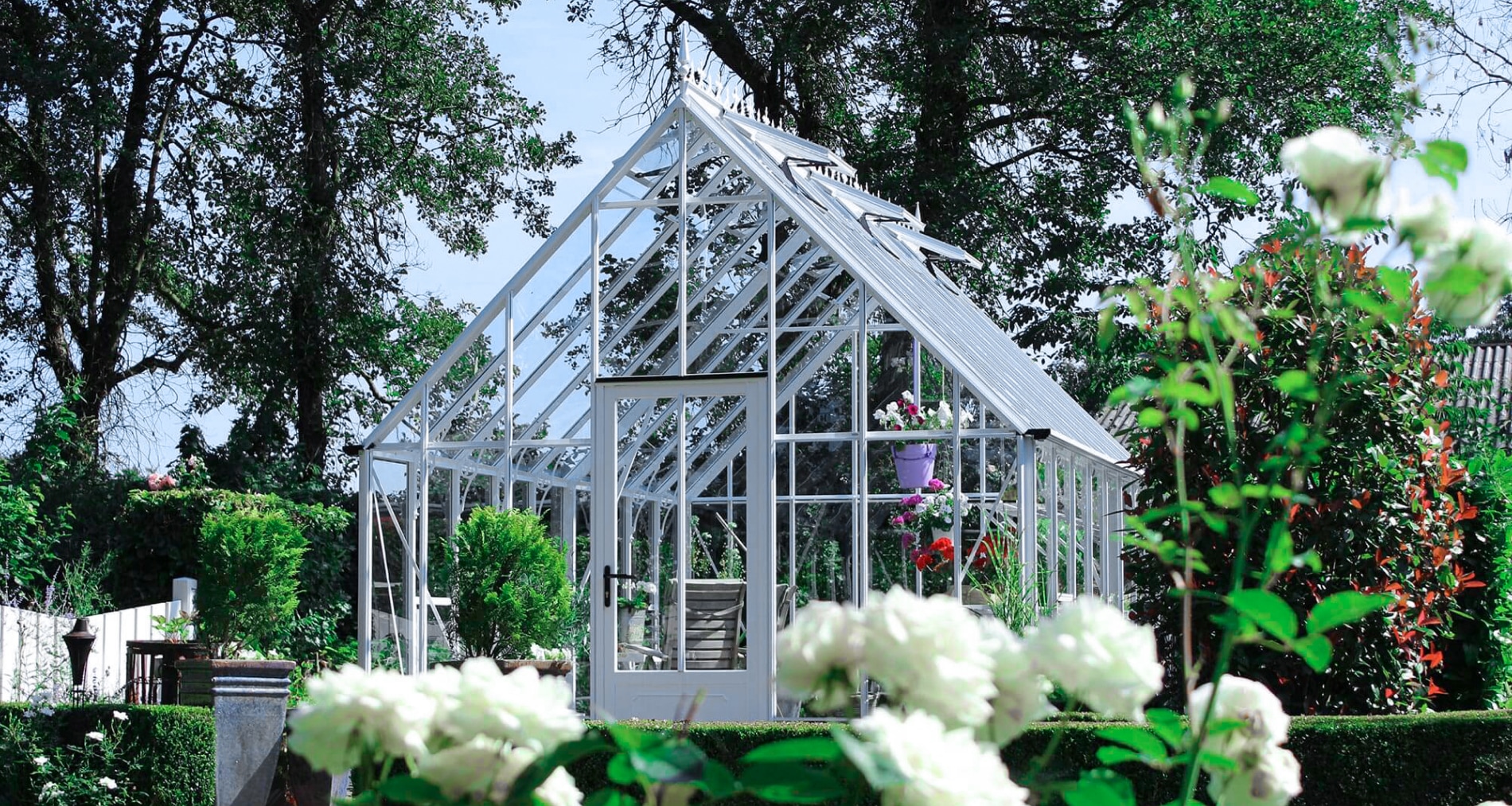 A large greenhouse