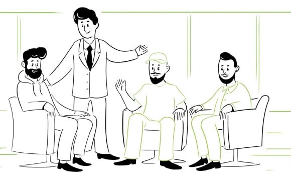 Staylime team getting acquainted with Little Lunch