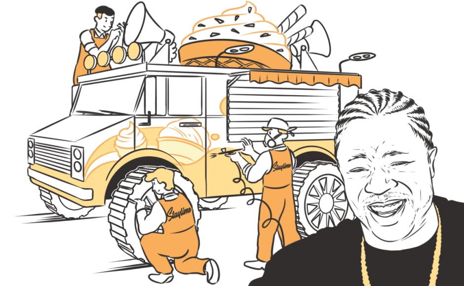 Ice cream truck from the Pimp My Ride TV show