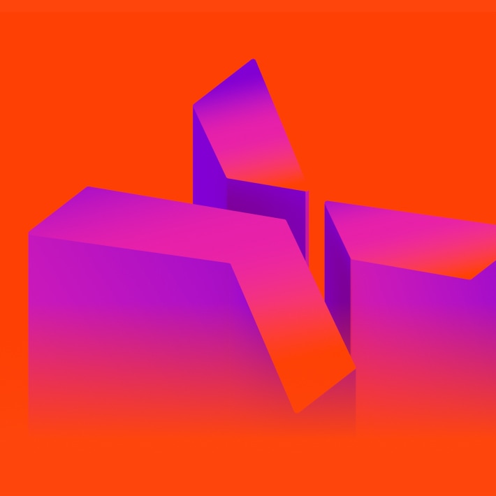 Letter X on a red background